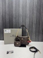 Coatch Teri Coffee Combo Crossbody Bag With Original Box Packaging