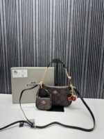 Coatch Teri Coffee Combo Crossbody Bag With Original Box Packaging - Image 2