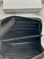Coatch Noir Stripe Mini Zipper Wallet With Box (AAA60017) (Coffee) - Image 4