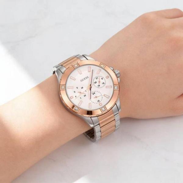 6acdf838a68390.jpg Guess Diamond Girl Watch (All Working) - Image 1