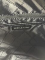 Micheal Kors Black Leather Backpack with OG Dust Bag 18111 - Image 3