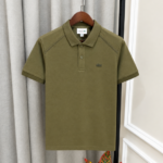 Lacost Olive Premium Imported Store Article Polo T-Shirt(1580)