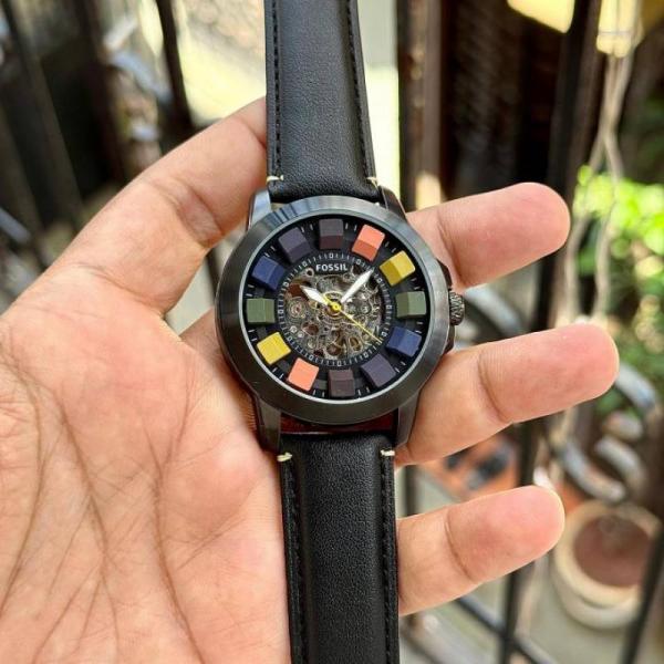 6ace045ceef0b1.jpg Fossi Grant Skeleton Multicolor Automatic - Image 1