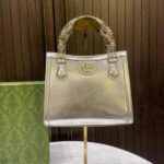 Gucc Diana mini tote bag with box premium quality 858