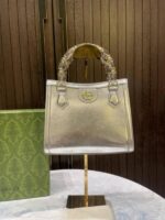 Gucc Diana mini tote bag with box premium quality 858