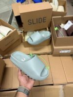 Adidaaass Yeezy Slide YZY OG Box ID5480 salt Fixed