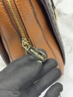 Micheal Kors Signature Logo Shoulder Bag With Dust Bag (Coffee Brown) M03 - Image 3