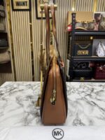 Micheal Kors Signature Logo Shoulder Bag With Dust Bag (Coffee Brown) M03 - Image 2