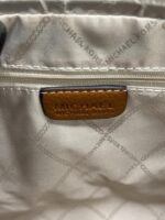 Micheal Kors Signature Logo Shoulder Bag With Dust Bag (Biege Brown) M03 - Image 2