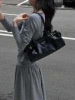 Pradda CB Bonnie Medium Long Handle Bag With Original DustCover & CarryBag - Image 4
