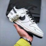 nikkee SB Dunk Low x Supreme Black sneakers