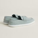 Hermees Job Loafers Noir Blue Fixed 2643 - Image 3