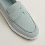 Hermees Job Loafers Noir Blue Fixed 2643 - Image 2