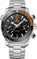 OMEGG_A Seamaster Planet Ocean 600M Co-Axial Chronograph plan silver Black Orange. - Image 3