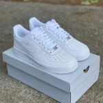 Nikkee Airforce 1 White Pure Leather Heavy Quality 940 - Image 4