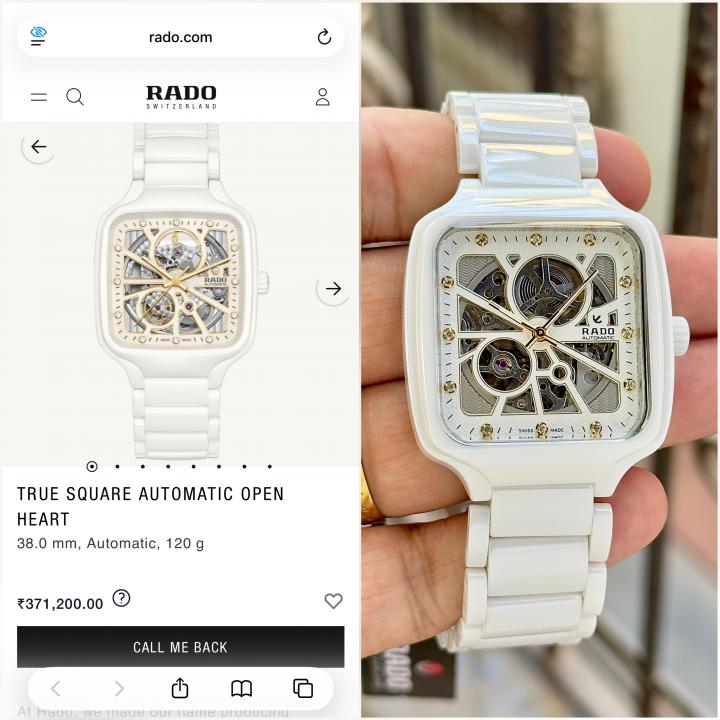 6ace2d77549f90.jpeg Raddo True Square Automatic - Image 1