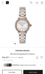Emporio Armaani AR11569 Steel quality