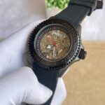 Seiko Automatic Black Silicon Belt AT524