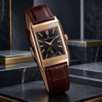 Jaegar-Le Coultre Reverso Tribute Duoface Small Seconds brown copper black