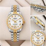 Rollex Datejust 31 2Ton White Roman - Image 4