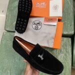 Hermez All Suede Premium Loafers Surplus Quality With All Accessories HX011