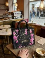 chennel_braided_tote_bag_premium_quality_with_dust cover