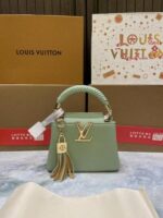 loui vuitton capucines bb with duty free bill and double box 939