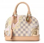 luois vuton N40472 Alma BB Bag Damier Azur with double box super premium quality 973