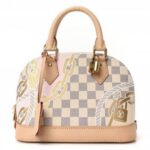 luois vuton N40472 Alma BB Bag Damier Azur with double box super premium quality 973