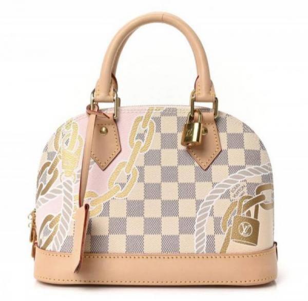 6ace999ca21170.jpg luois vuton N40472 Alma BB Bag Damier Azur with double box super premium quality 973 - Image 1