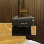 micheal kors EXTRA SAFFIANO LEATHER CROSSBODY WITH carrybag 1008