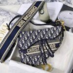 Christian DIYOR womens bags crossbody bag saddle bag with box 621