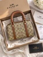 Coatch rowan speedy mini Duffle bag with box 5309 - Image 3