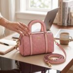 Coatch rowan speedy mini Duffle bag with box 5311
