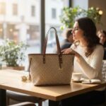 MICHEAL KORS TOTE BAG WITH SATIN DUST BAG WITH BOX 5040 - Image 4