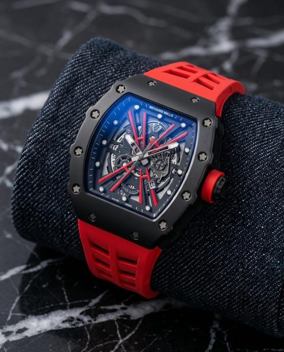 6acf2f652b79d0.jpg Richard Mille RM 12-01 Tourbillon Red - Image 1