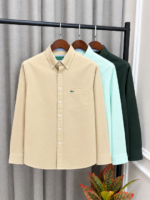 Lacost Sea Green Premium Oxford Shirt Store Article(1583) - Image 2