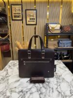 Mont Blanc Executive Front Zip Pocket Laptop Bag With Strap (8189-1)