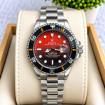 ROLLEX SUBMARINE SILVER RED DIAL  AT291