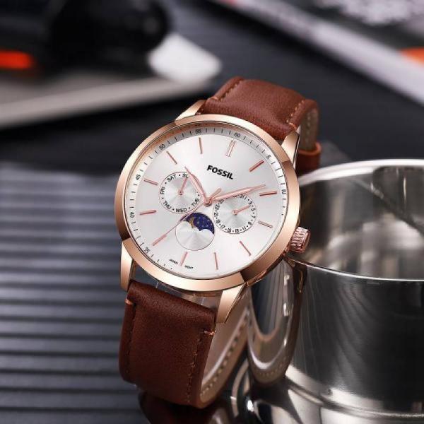 6acf532d5f8a02.jpg Fossi Moonphase Chronograph All working - Image 1