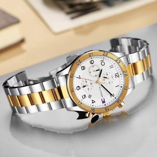 6acf58923a7f23.jpg Tommy Hilfigar Chronograph (All Working) - Image 1