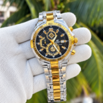 Casio Edifice 539 Two Tone Black Dial AT312