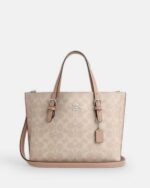 Coatch_ Mollie Tote 25 featuring the signature logo pattern Bag with box premium quality