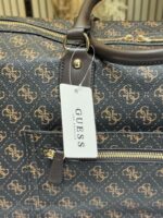 GUESS USA Travel Duffel Bag with Dust Bag Coffee - Image 4