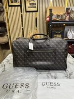 GUESS USA Travel Duffel Bag with Dust Bag Coffee - Image 3