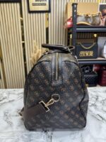 GUESS USA Travel Duffel Bag with Dust Bag Coffee - Image 2