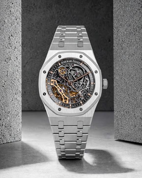 6acf6e98c8fcc8.jpg Audemars piguee_t Royal Oak Skeleton Automatic silver - Image 1