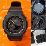 Casio g shock ga2100 black and orange - Image 3