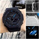Casio g shock ga2100 black and blue - Image 4