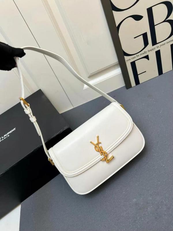 6acf7f41d6a1a0.jpeg Ysl Solferino Small Shoulder Bag With Original Box & Long - Image 1